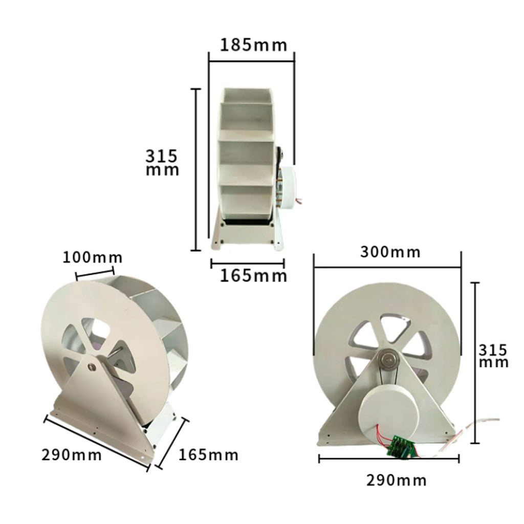 Landscape Decoration Of Water Wheel Hydro Generator