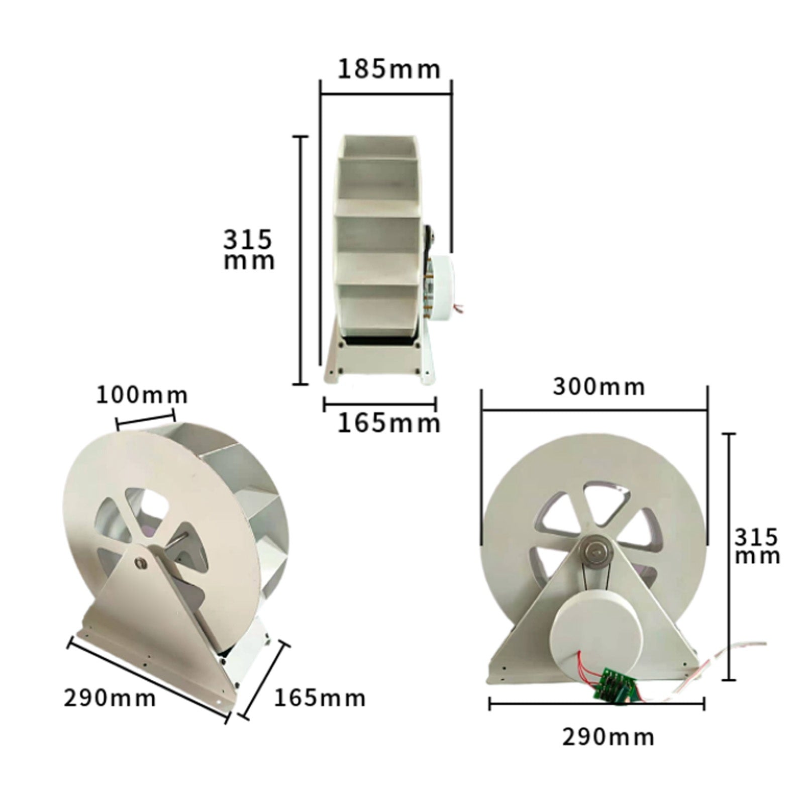 Landscape Decoration Of Water Wheel Hydro Generator