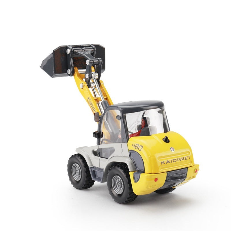 Alloy Car 1 50 Forklift Loader Bulldozer Engineering Car Car Model Children's Toys