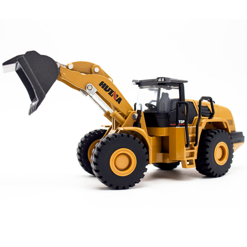 Alloy Engineering Vehicle Model Children's Toy Car Bulldozer Shovel