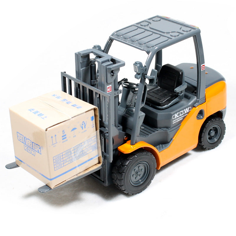 Spot Kaidiwei Alloy Light Forklift Model Independent Installation Simulation Forklift Toy
