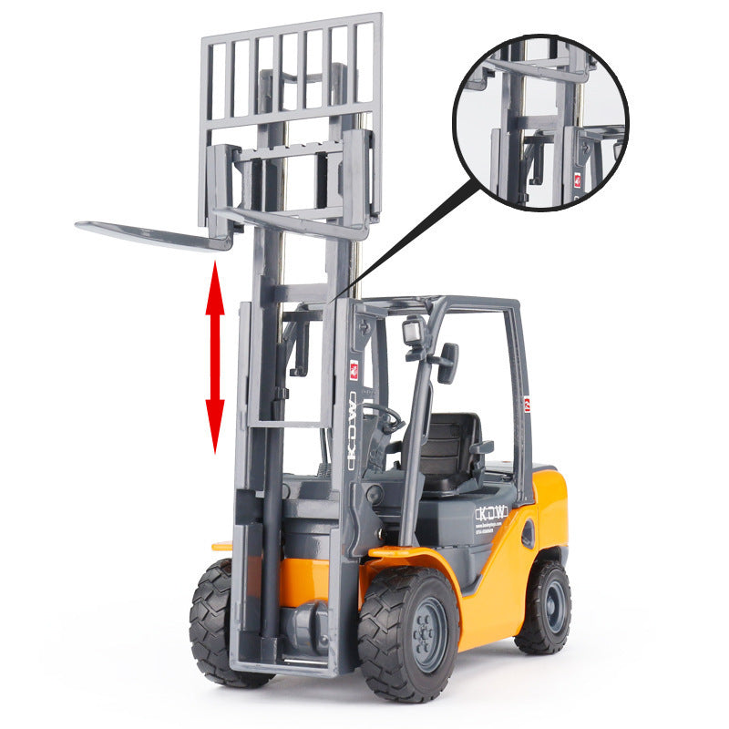 Spot Kaidiwei Alloy Light Forklift Model Independent Installation Simulation Forklift Toy