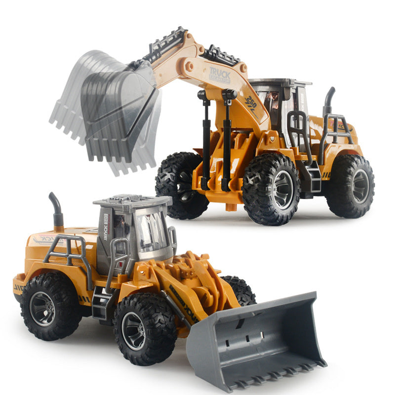 1 compare 32 Puzzle Remote Control Bulldozer Excavator Toy Bag