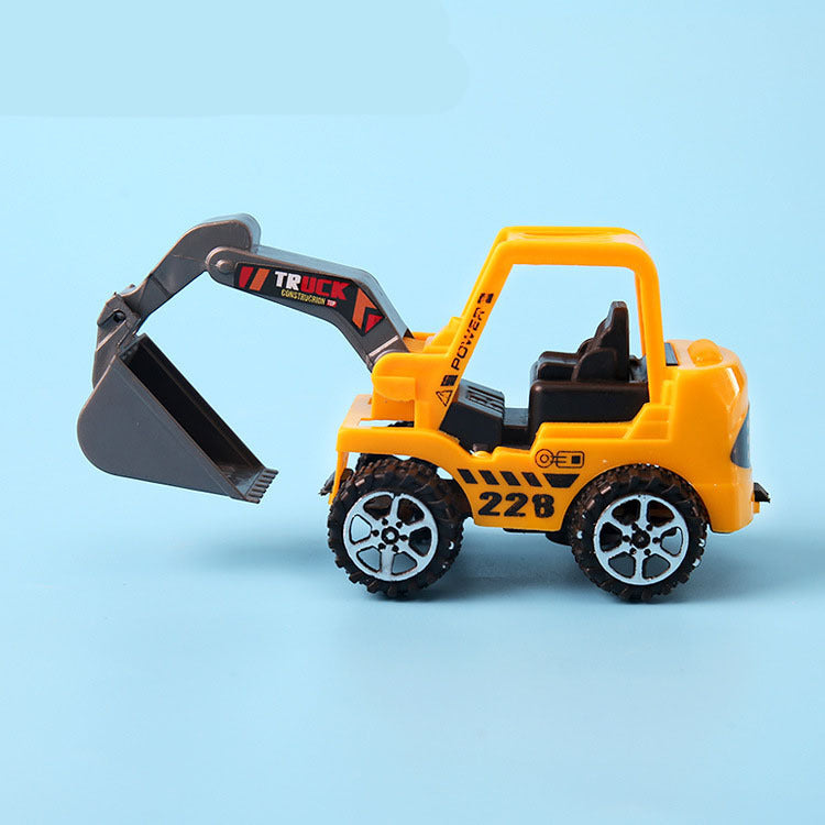 Construction Vehicle Excavator Excavator Forklift Crane Decoration Theme Birthday