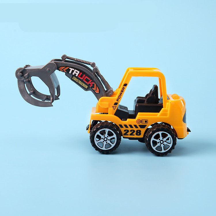 Construction Vehicle Excavator Excavator Forklift Crane Decoration Theme Birthday