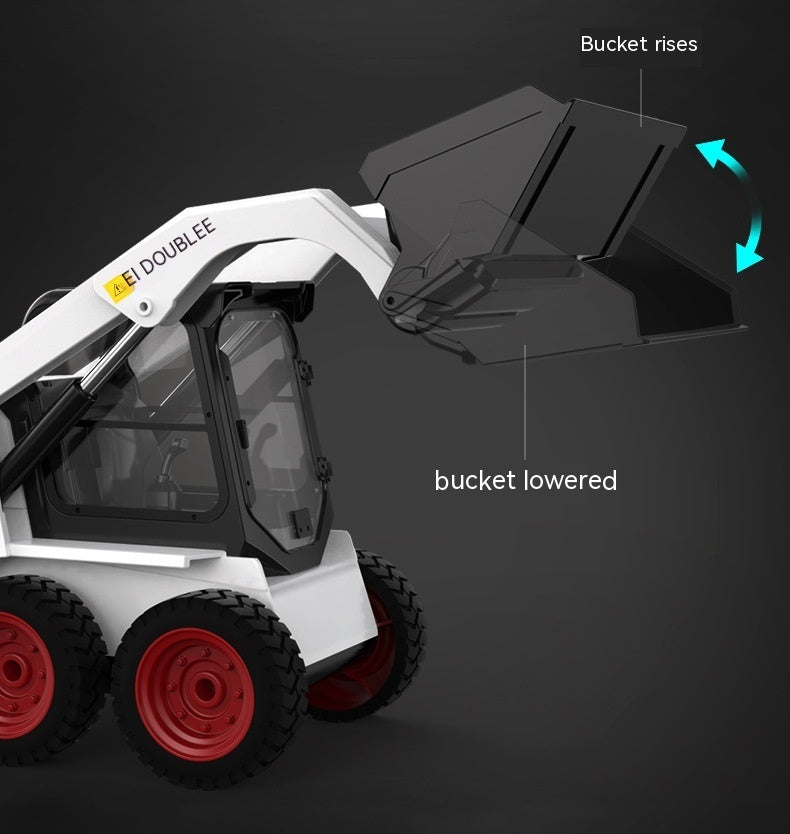 Double E Remote Control Skid Steer Loader Children's Large Forklift Toy