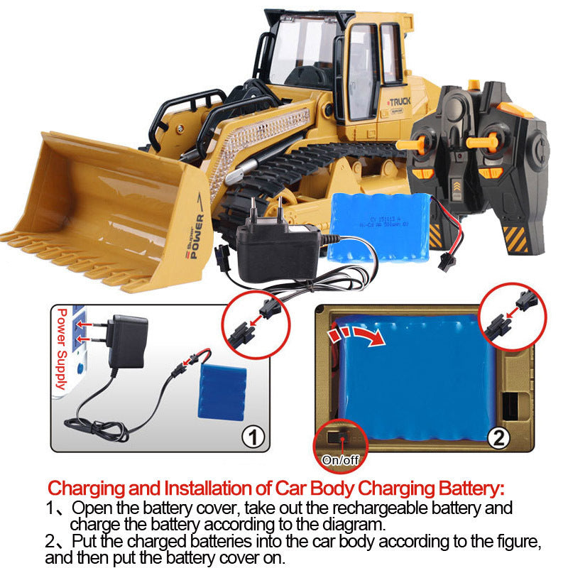 Remote bulldozer