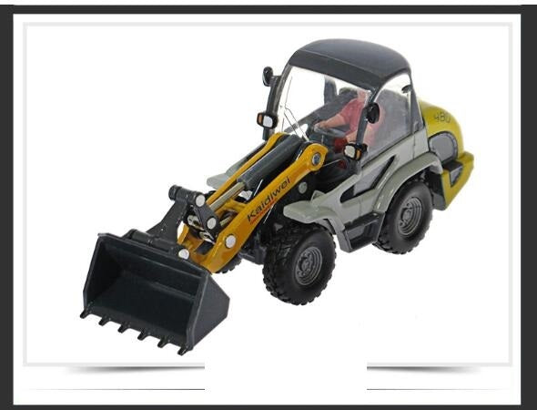 Alloy Car 1 50 Forklift Loader Bulldozer Engineering Car Car Model Children's Toys