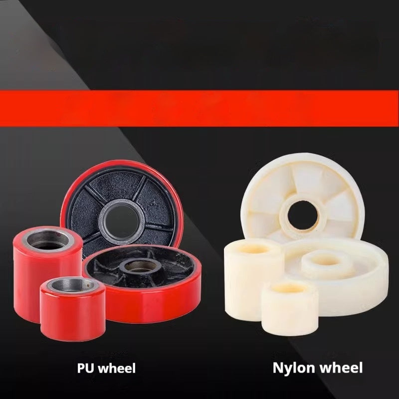 Hydraulic Forklift Nylon Wheel Oil Pressure Truck PU Wheel