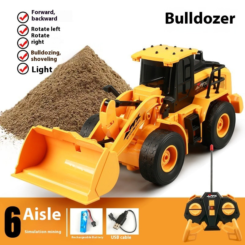 Children's Five-channel Bulldozer Wireless Remote Control