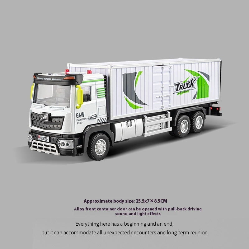 Children's Toy Model Of Engineering Road Pressing Car Sliding Forklift Shovel Snow Bulldozer