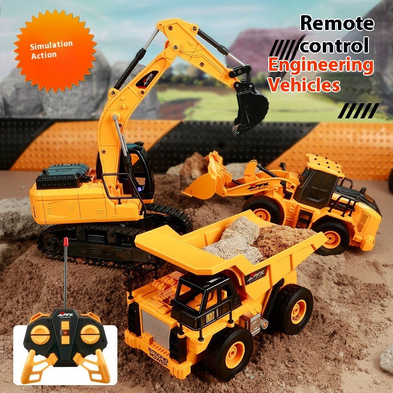 Children's Five-channel Bulldozer Wireless Remote Control