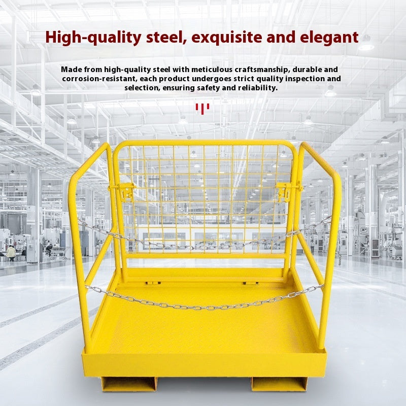 Foldable Aerial Work Lifting Forklift Safety Maintenance Platform Manned Vehicle