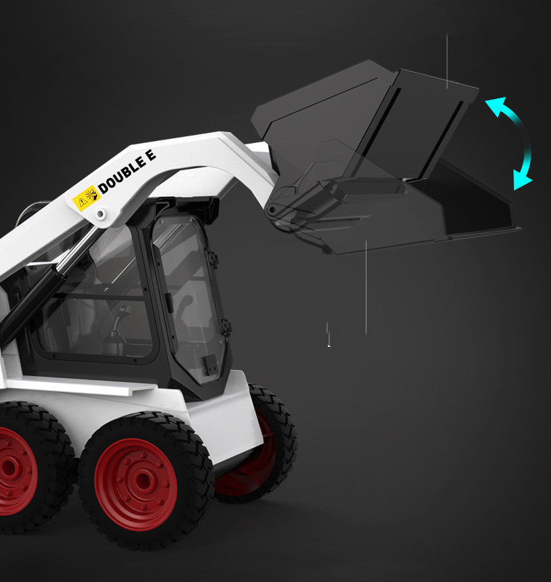 Double E Remote Control Skid Steer Loader Children's Large Forklift Toy