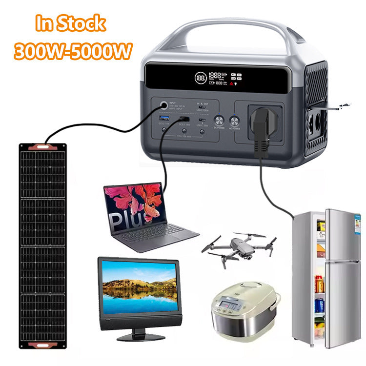500w Home Emergency Mini Solar Generator Portable Power 300w
