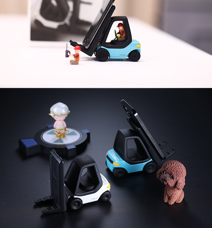 Small Forklift Mobile Phone Wireless Charging Desktop