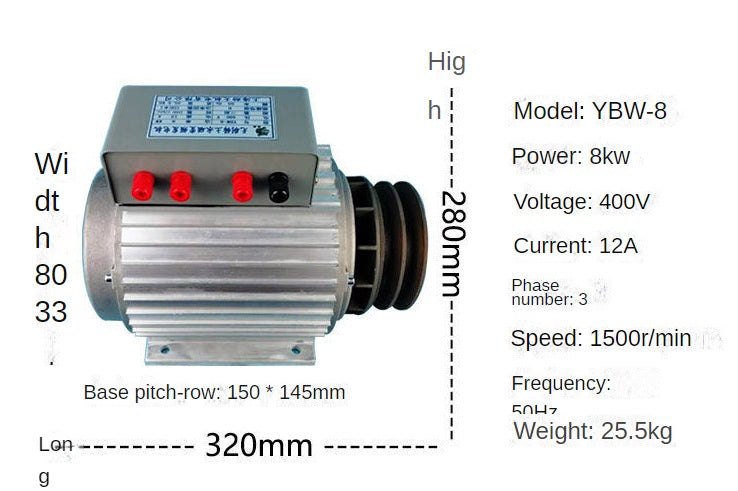 Brushless Rare Earth Permanent Magnet Variable Frequency Generator