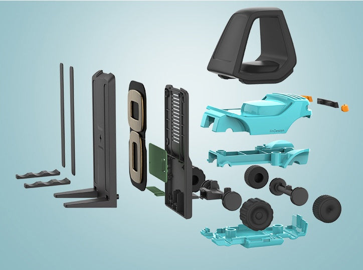 Forklift Creative Mobile Phone Stand Wireless Charger