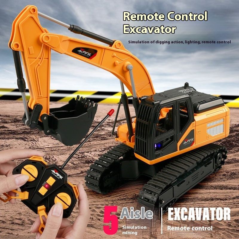 Children's Five-channel Bulldozer Wireless Remote Control