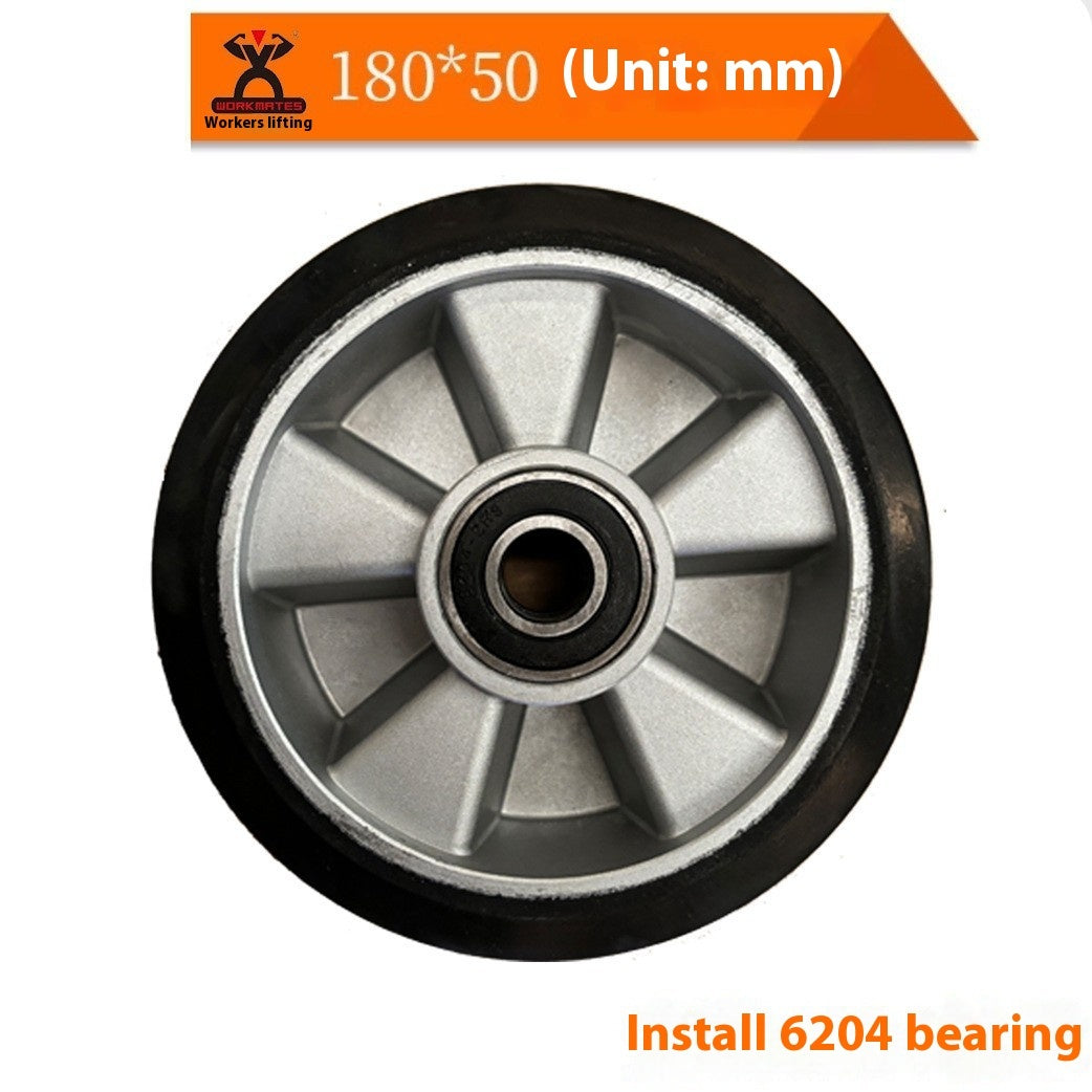 Hydraulic Forklift Nylon Wheel Oil Pressure Truck PU Wheel