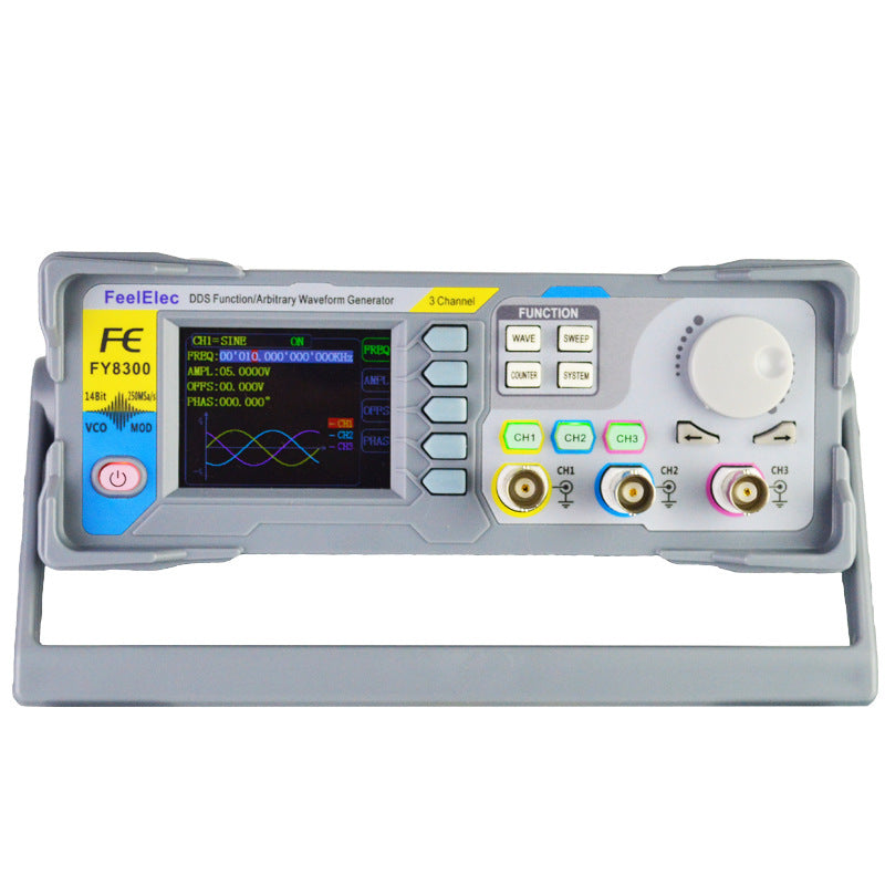 Three-channel Function Arbitrary Waveform Signal Generator