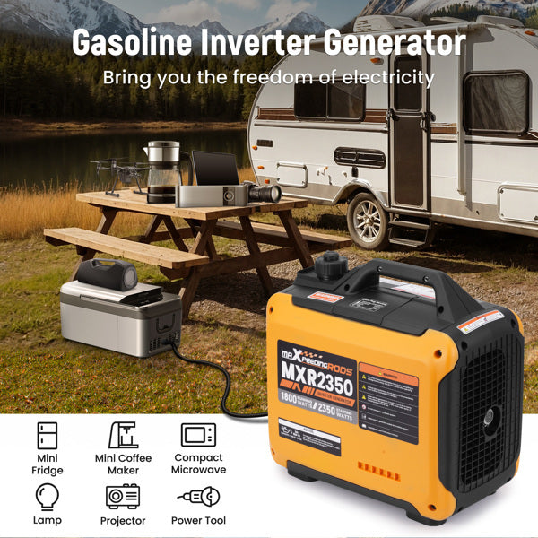 New 2350W 15kg Gasoline Variable Frequency Generator, Environmentally Friendly And Quiet, Suitable For Outdoor Gatherings