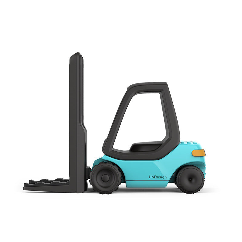 Forklift Creative Mobile Phone Stand Wireless Charger