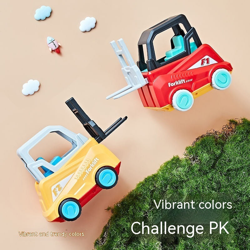 Toy Jenga Board Game Balance Toy Crazy Forklift Parent-child Interaction