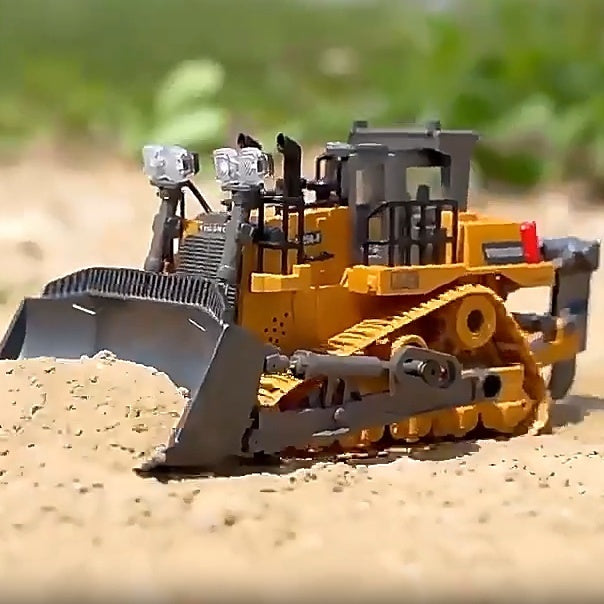 Remote Control Alloy Excavator Bulldozer Dump Truck Toy