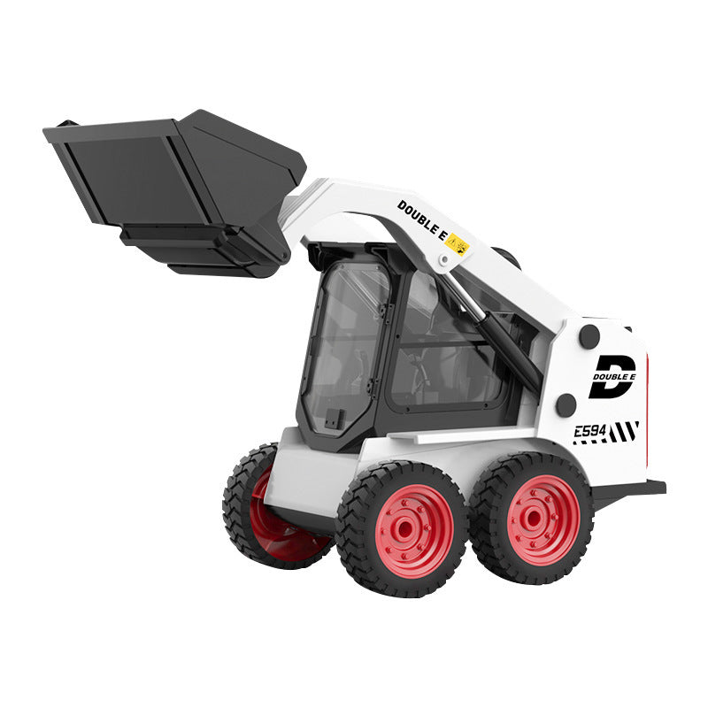 Double E Remote Control Skid Steer Loader Children's Large Forklift Toy